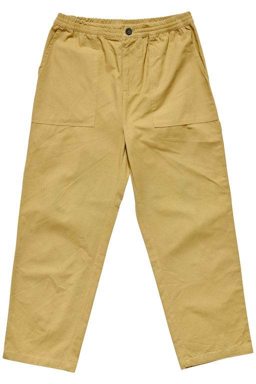 Stussy Mens Richard Canvas Carpenter Pants Brown - GFSOJ3814